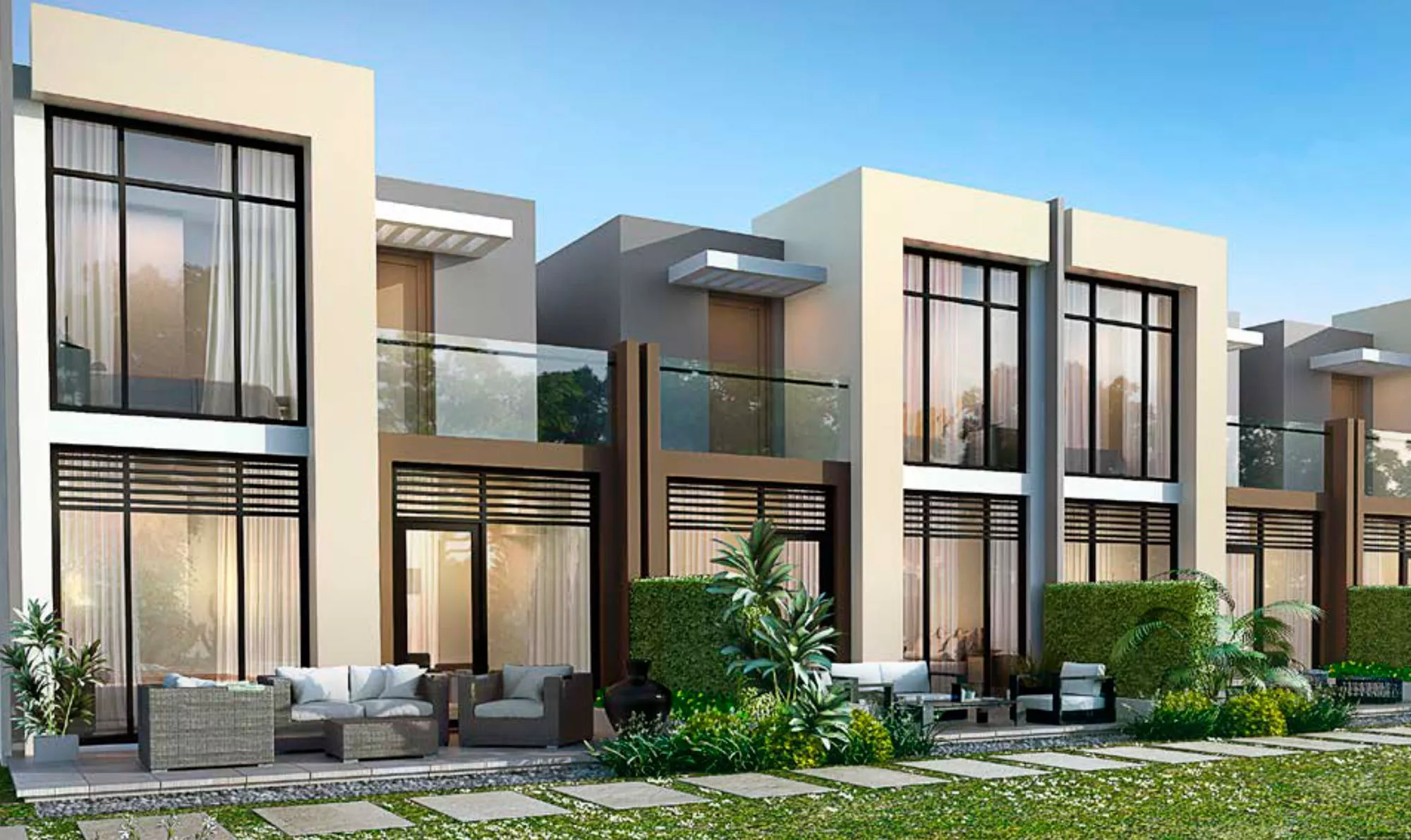 Damac Aknan Villas at Damac Hills 2