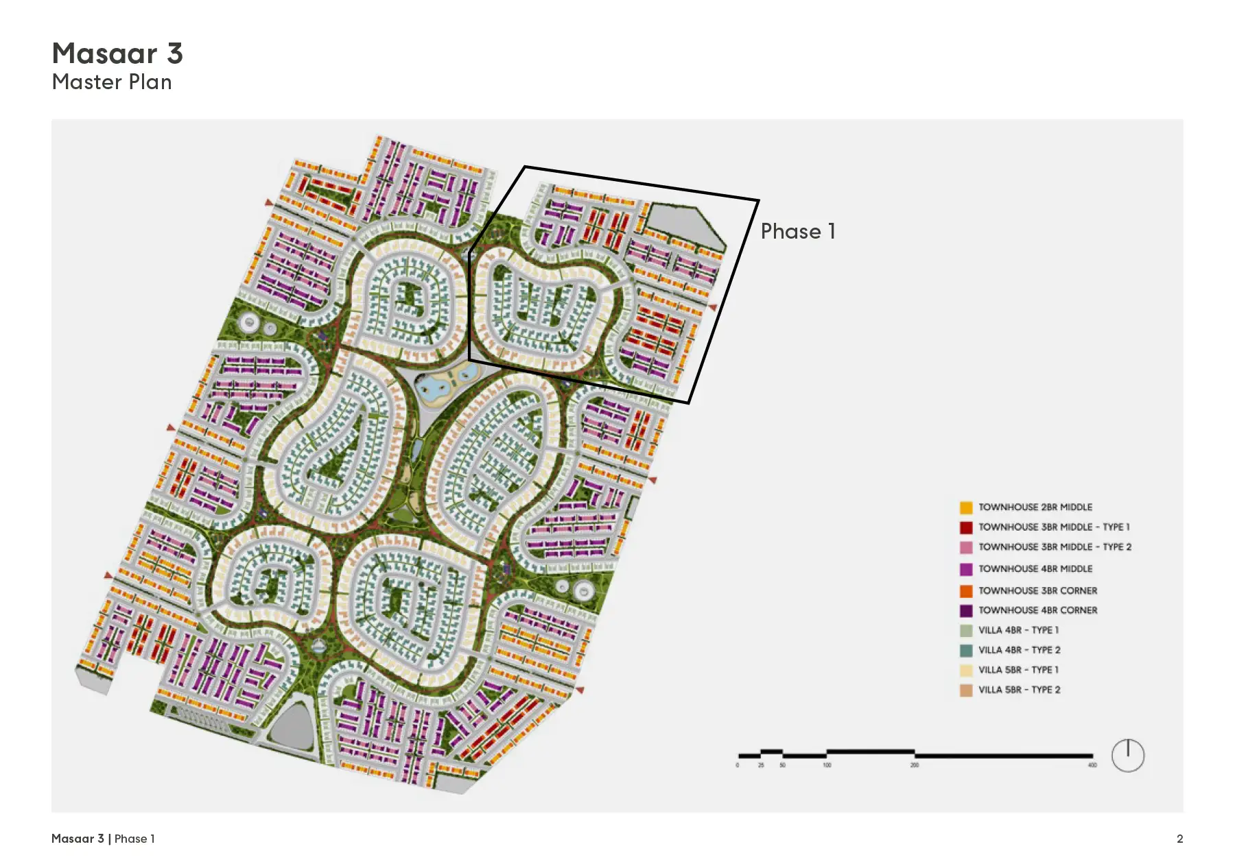Masaar 3 Phase 1 at Sharjah Master Plan